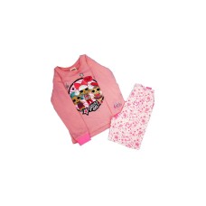 Pijama pentru copii, culoare roz, model LOL Surprise